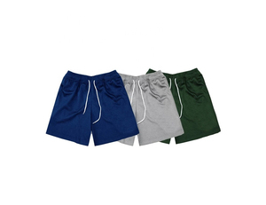 Pantalones Cortos de Baloncesto para Hombre, Bordados, de Malla de Poliéster, de Venta Caliente, Personalizados, Deportivos, para Ciclismo y Uso Urbano - Product Image 2