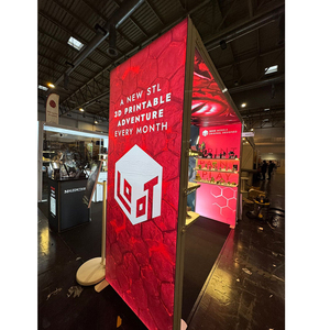 Stand Modular de Tela para Ferias Comerciales, 10x10, Marco de Aluminio, Exhibición de Tela Tensada - Product Image 3