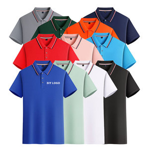 Camisa de Golf de Manga Corta para Hombre, Estilo Casual de Negocios, Color Sólido, con Solapa Bordada, Nueva Moda, 100% Algodón - Product Image 5