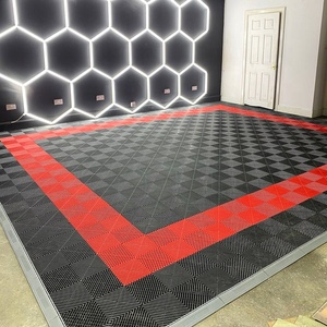 400*400*18mm Modern Plain Anti-Slip PP Interlocking Modular Garage Floor <strong>Tiles</strong> - Product Image 3