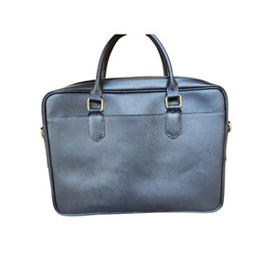 Elegant Genuine Saffiano Leather Laptop <b>Bag</b> Soft Satchel <b>Bag</b> Computer Messenger Design <b>for</b> Office Travel <b>Men</b> Women - Product Image 1