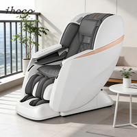 Fauteuil de massage intelligent pour tout le corps à domicile, 10 programmes automatiques, 11 techniques de massage, analyse corporelle complète, 32 airbags, chauffage au graphène