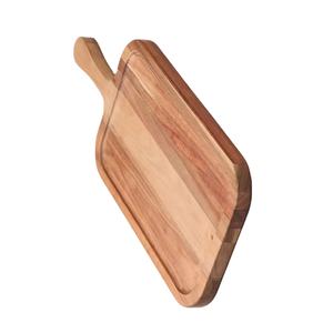 Tabla de Cortar Rectangular de Madera de Nogal de Grano Extremo, Ecológica, de Gran Tamaño, Apta para Lavavajillas, en Forma de Media Luna - Product Image 1