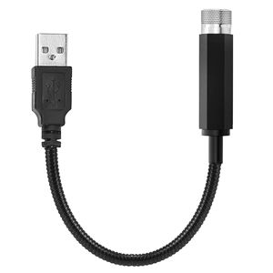 Proyector de Estrellas Romántico para Auto, Luz Nocturna Flexible USB, Decoración Interior de Techo, Compatible con Todas las Luces de Autos, Iluminación Interior Automotriz - Product Image 1