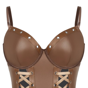 Conjunto de Dos Piezas para Mujer, Top Corto y Falda, Ropa Sexy para Club Nocturno, Ropa de Fiesta - Product Image 3