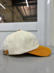 Gorras de Béisbol de Pana con Bordado Personalizado, Logotipo 2D/3D, 6 Paneles, Alta Calidad, Fabricación OEM en Vietnam - Product Image 4