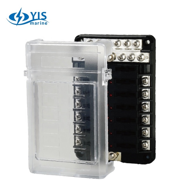 12 Circuits Car Fuse Box