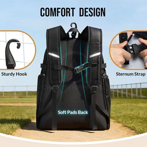 Nueva Colección de Equipamiento Deportivo para Equipos, Bolsa de Béisbol Espaciosa y Ligera con Costuras Resistentes y Diseño Moderno - Product Image 3