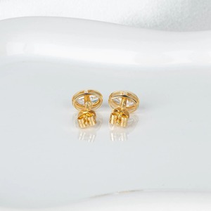Pendientes de Diamante Ovalado Cultivado en Laboratorio con Bisel, Oro Amarillo de 14K, Minimalistas, Solitarios, 2 Quilates, Elegantes, Joyería Fina para Mujer - Product Image 4