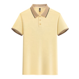Unisex Casual Color‑Block <b>Polo</b> <b>Shirt</b> Breathable Polyester Blend Pique Fabric Staff Uniform Comfortable Short Sleeve Workwear - Product Image 4