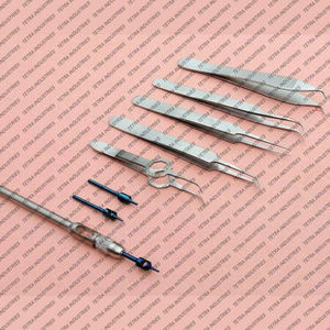 Meilleur kit de forceps et de punchs FUE pour greffe de cheveux, ensemble de 9 pièces en acier inoxydable, outils chirurgicaux de précision pour greffe de cheveux - Product Image 6