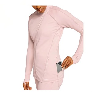 Women's Stacked Nurses <b>Scrubs</b> Suit Knitted Hospital <b>Uniforms</b> <b>Scrub</b> Sets - Product Image 3