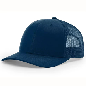 2026 Unisex 6-Panel Mesh Trucker <b>Cap</b> Adjustable Solid Color Casual <b>Hat</b> Spring Summer Style Breathable Adult Size 58-60CM - Product Image 3