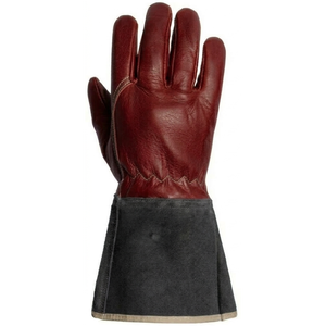 High-Temperature Resistant Safety Leather Welder Gloves Comfortable and Breathable for Welding Industrial Work - Product Image 5