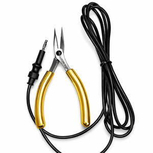 Pince à bec effilé OEM pour bijoux permanents, logo personnalisé, haute précision, antistatique, en acier inoxydable, outil professionnel - Product Image 6