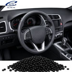 Élastomère thermoplastique TPE SEBS à toucher doux, matière première pour le surmoulage de poignées de volant automobile - Product Image 1
