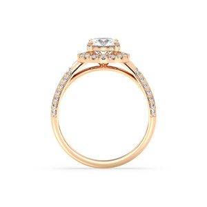 Bague REYES en argent sterling 925 de haute qualité, coupe ronde, 1,38 carat, moissanite certifiée GRA, cadeau de mariage, bijoux pour femmes - Product Image 5