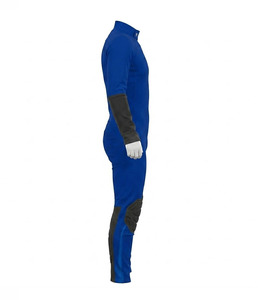 Mono azul de cuerpo entero para hombre con estampado del Union Jack y detalles negros para paracaidismo, traje de paracaidismo de alto rendimiento - Product Image 4