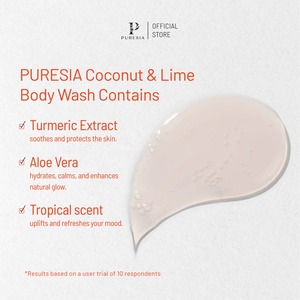Gel Douche Puresia Coco Citron Vert Menthe 100ml Ingrédients Naturels Hydratant Meilleur Prix du Marché pour les Grossistes - Product Image 5