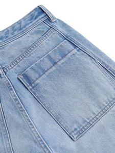 Jeans de Mezclilla para Hombre, Corte Recto, Cintura Alta, Estilo Casual, Lavado a la Piedra, Ajuste Amplio, Estilo Primavera - Product Image 6