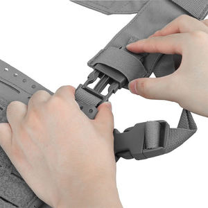 Gilet tactique en nylon personnalisé pour l'entraînement, type micro-châssis de combat, porte-plaques de chasse - Product Image 3