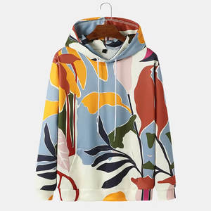 Sweat à capuche décontracté chaud pour l'hiver, en molleton de coton respirant, séchage rapide, écologique, haute densité, sensation de confort - Product Image 1