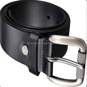 Harnais en cuir véritable noir solide et durable de qualité supérieure, ceinture décontractée pour hommes sur mesure, mode pour hommes - Product Image 6