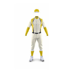 Uniforme de baseball produit en usine, vêtements d'équipe personnalisés avec le nom et le numéro du joueur et logo sur mesure - Product Image 2