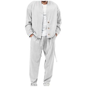 Pantalons de survêtement personnalisés unisexe, ensembles de survêtements respirants grande taille, survêtements brodés pour hommes, couleur personnalisée - Product Image 4