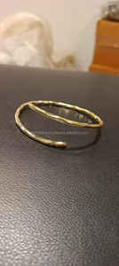 Brazalete Ajustable de Moda para Mujer Elegante, Brazalete de Latón Premium Hecho a Mano - Product Image 4