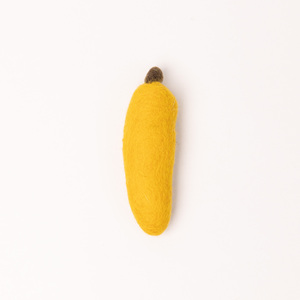 Fruta de Fieltro de Lana en Forma de Plátano, Juguete Educativo Hecho a Mano para Niños, Juguete Montessori, Venta al por Mayor - Product Image 6
