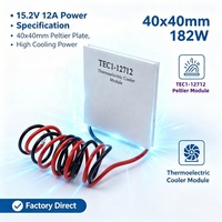 Module thermoélectrique FYX Stock, refroidisseur Peltier 40x40mm, plaque de refroidissement TEC 15.2V 12A 182W, puce de refroidissement TEC1-12712