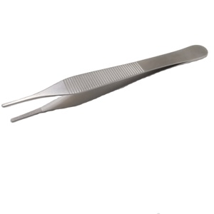 Pinces à dissection Adson 15 cm en acier inoxydable, pinces chirurgicales pour saisir les tissus, pour la chirurgie générale et la dissection de précision - Product Image 1