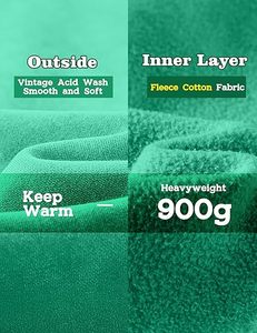 เสื้อฮู้ดดี้สกรีนโลโก้แฟชั่นสตรีทแวร์ เสื้อฮู้ดดี้ผู้ชายผู้หญิง สวมใส่สบาย อุ่น นุ่ม เหมาะสำหรับฤดูหนาว - Product Image 4