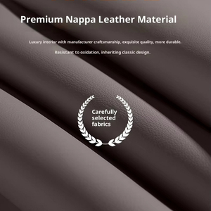 Cojín <span class=keywords><strong>de</strong></span> Asiento <span class=keywords><strong>de</strong></span> Coche <span class=keywords><strong>de</strong></span> Cuero Nappa Duradero, <span class=keywords><strong>de</strong></span> Lujo, Cómodo, Transpirable y Resistente al Desgaste - Product Image 6