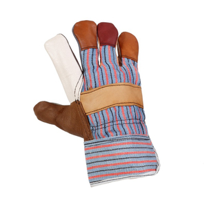 Leather Safety <b>Gloves</b> CE Certified 16 oz Thickness Strong Grip Slip Resistant Cotton Lining Industrial Work <b>Gloves</b> Safety - Product Image 6