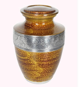Urna de cremación de metal para cenizas tamaño adulto elegante diseño moderno urna de cremación inoxidable para cenizas humanas y urnas funerarias - Product Image 2