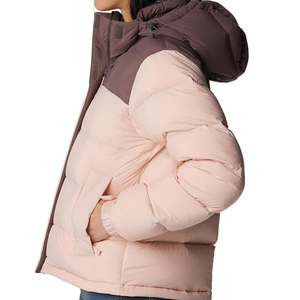 Women's Winter Bubble Puffer Jackets New Design Breathable and Warm Hooded Fleece with Cotton Filling OEM Wholesale Service - Product Image 3