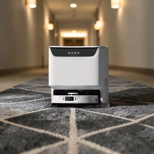 robot vacuum cleaner mop LDS+ dual-line laser obstacle avoidance with automatic dust collection for hotel - 1 year warranty - Product Image 1