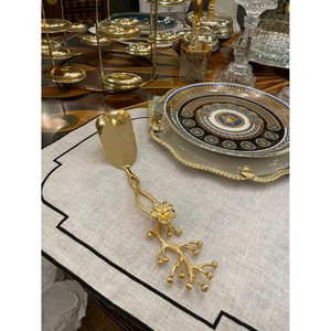 Elegant Metal Flatware Set with Floral Handle Design High <b>Mirror</b> Polish Dishwasher Safe for Wedding Use - Product Image 4