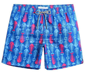 กางเกงขาสั้นชายแบบขายส่ง ความยาวระดับเข่า เป็นมิตรกับสิ่งแวดล้อม แห้งเร็ว ยืดได้ 4 ทิศทาง กางเกงว่ายน้ำ บริการสกรีนโลโก้หรูหราตามสั่ง รับผลิตแบบ OEM - Product Image 6