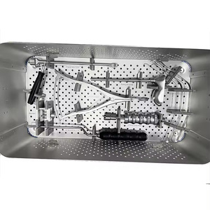 Set de Instrumentos Quirúrgicos para Columna Vertebral PLIF/TLIF, Set de Instrumentos Manuales para Cirugía Minimal Invasiva de Columna Vertebral, Instrumentos para Tornillos Pediculares GUJJAR SURGICAL - Product Image 2