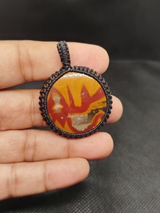 Pendentif Macramé Papillon, Cabochon de pierre précieuse, Lot en gros de pierres précieuses en vrac, Cabochon de pierre précieuse - Product Image 3