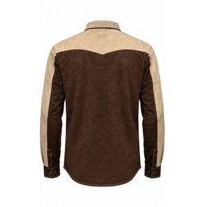 Lightweight Polyester Waterproof Fireproof Hi Visibility Workwear Relaxed Fit Western <b>Workers</b> Flame Resistant Welding <b>Shirt</b> - Product Image 3