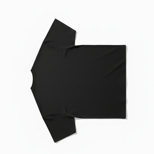 เสื้อยืดโอเวอร์ไซส์ปักโลโก้คริสตัล ผู้ชาย ผ้าฝ้าย 100% คุณภาพสูง สตรีทแวร์ พิมพ์ลายฮิปฮอป Y2K ประกายวิบวับ - Product Image 3