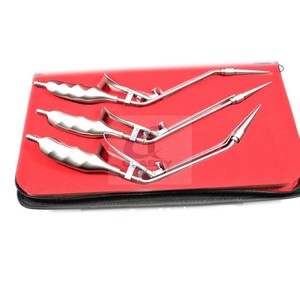 Juego de 3 Piezas de Instrumentos Quirúrgicos Manuales para Hemorroides, Ligador de Succión, Acero Inoxidable de Grado Médico, Herramientas para Cirugía Rectal - Product Image 2