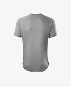 Performance <b>Athletic</b> T Shirt Men Youth 85% Polyester 15% Spandex Moisture Wicking Quick Dry Custom Logo OEM Wholesale - Product Image 2