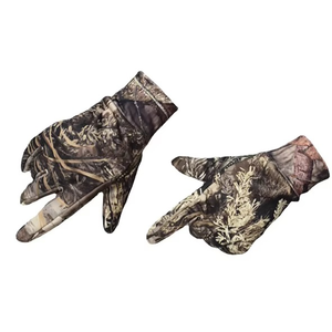 GRACE <b>SIGN</b> GS-HW Camouflage Hunting Gloves Soft <b>Shell</b> Full Sleeve Waterproof Breathable Windproof Insulated Spandex Unisex - Product Image 3
