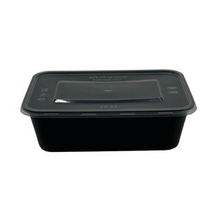 Contenedor de comida de plástico Rectangular clásico de 650ML Diseño multifuncional CM PP - Product Image 1