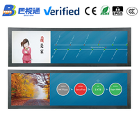 Affichage numérique LCD pour panneau d'affichage de destination de bus OEM ODM avec système d'information pour passagers, guidage intelligent des itinéraires et solution publicitaire